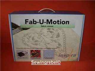Inspira Fab U Motion Fabric Mover for PFAFF   NEW  