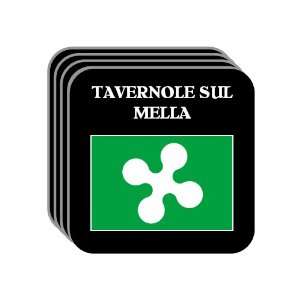   TAVERNOLE SUL MELLA Set of 4 Mini Mousepad Coasters 
