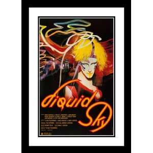  Liquid Sky 20x26 Framed and Double Matted Movie Poster 