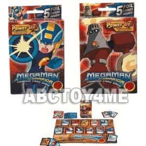  Megaman Power Up Trading Card Game Starter Deck Set of 2 