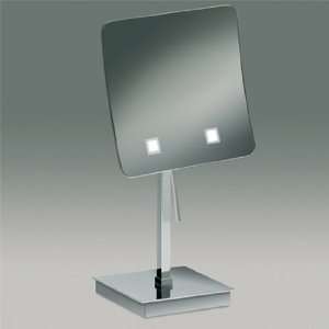  99637 CR 3X Windisch Free Stand Led Mirror In Chrome 