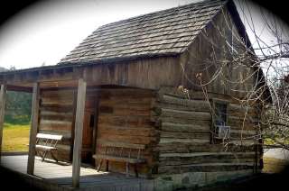Log Cabin Fabricated from Vintage Antique Hand Hewn Beams 25X16 