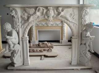 Very Best Fireplace Mantel and Surround, Hand Carved  