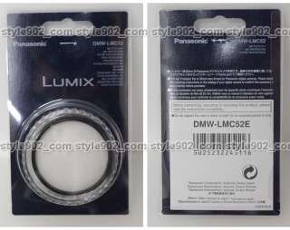 Original Panasonic DMW LMC52 52mm Multi Coated MC UV Protective Filter 