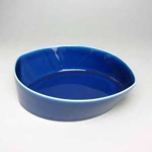  Hakusan Porcelain Leaves series Sereal Bowl (blue 