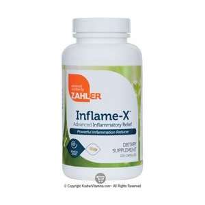  Zahlers Inflame X   120 Vegetarian Capsules Health 