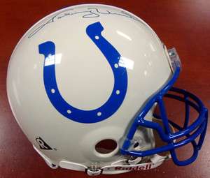   Autographed Signed Colts Pro Line Authentic Helmet PSA/DNA #P71588