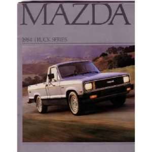  1984 MAZDA TRUCK Sales Brochure Literature Book Piece 