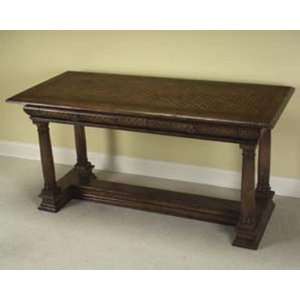 Tuscan Centre Table with Inlay Walnut Veneer 