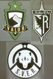 MAG pmc Faction decal sticker set MAG PS3 video game  