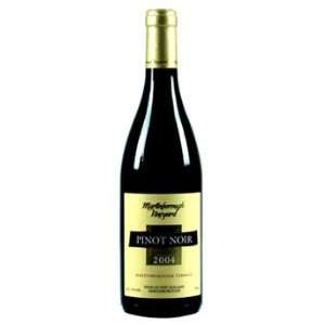  2004 Martinborough Vineyard Pinot Noir 750ml Grocery 