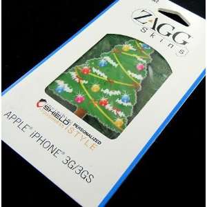  Zagg Apple Iphone 3g/3gs Christmas Tree Christmas Cell 