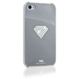 White Diamonds Case for iPhone 4   1 Pack   Retail Packaging   Rainbow 