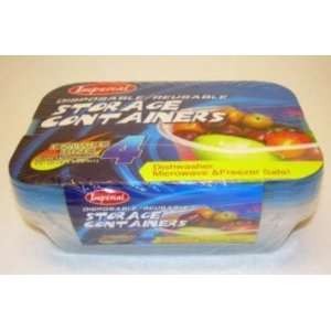  4 Pack Plastic Food Container 17 oz Case Pack 48 