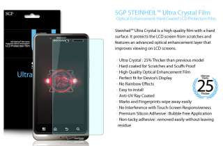   Motorola Droid Bionic 4G LTE Screen Protector Steinheil Series  