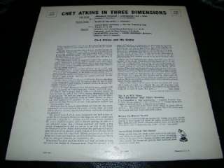 WOW* CHET ATKINS*LP* IN 3 DIMENSIONS RCA LPM 11971956  
