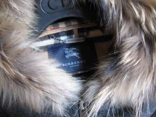 BURBERRY LONDON Japan nova check wool COAT size 42 gorgeous gray 