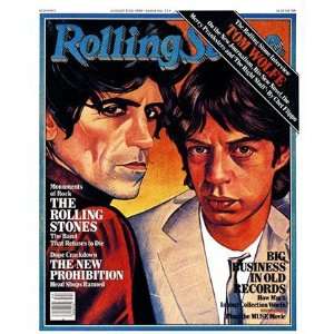  Mick Jagger and Keith Richards (illustration), 1980 