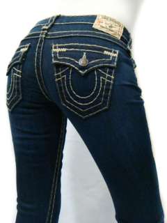 NWT TRUE RELIGION Brand Jeans Joey Chestnut Stitch Super T Vintage 1 