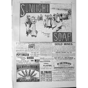   1889 Advertisement Sunlight Soap Macniven Cameron Pens