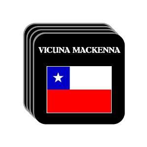  Chile   VICUNA MACKENNA Set of 4 Mini Mousepad Coasters 