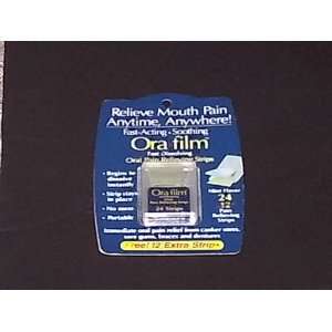  Orafilm Oral Pain Relieving Strips