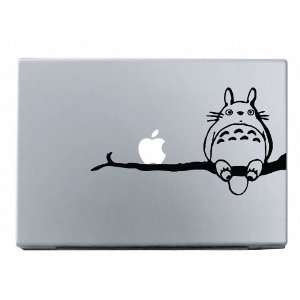    Totoro Branch Macbook Decal Mac Apple skin sticker 