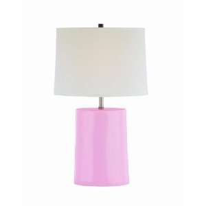  Lite Source LS 21353PINK Jayvon Ceramic Table Lamp, Pink 