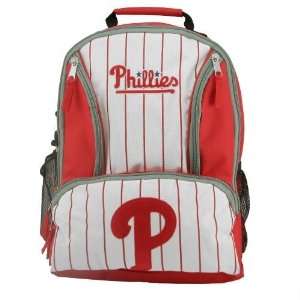  MLB Philadelphia Phillies Outcast Backpack (Medium, Red 