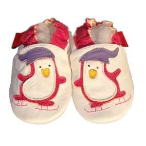  Soft Leather Baby Shoes White Penguin 6 12 months Baby