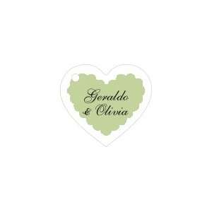 Luxe Design Heart Shaped Favor Tags