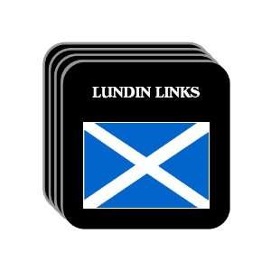  Scotland   LUNDIN LINKS Set of 4 Mini Mousepad Coasters 