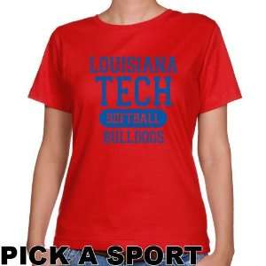  Louisiana Tech Bulldogs Ladies Red Custom Sport Classic 