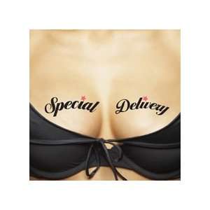   toos Temporary Tattoos For Your Ta Tas, Special Delivery / Lucky You