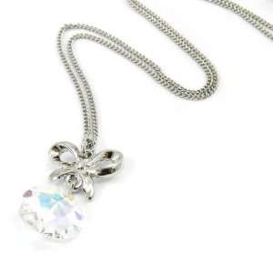  Necklace crystal Lucioles white. Jewelry