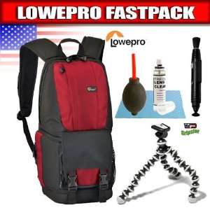  Lowepro Fastpack 100 (Red) Camera Bag + Vidpro Gripster GP 