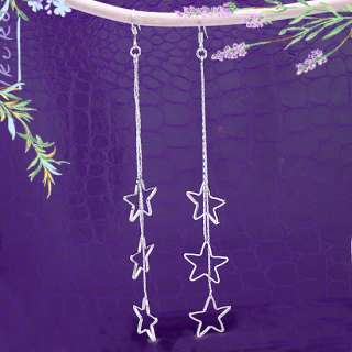 Nickel Free Star Dangle Copper Hook Earrings 1Pair New  