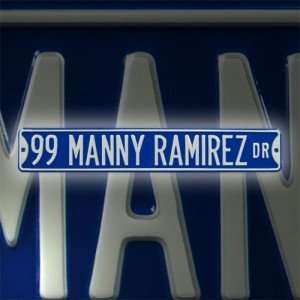  Los Angeles Dodgers Manny Ramirez Drive Sign Sports 