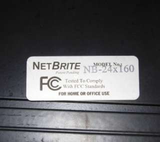 Symon NetBrite NB 24x160 Scroll Ticker LED Display Bd.  