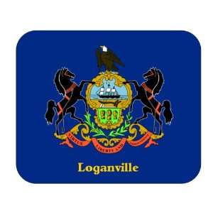  US State Flag   Loganville, Pennsylvania (PA) Mouse Pad 