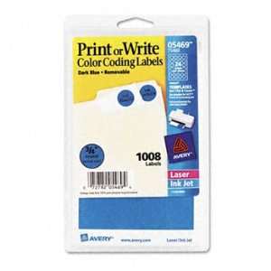  AVE05469 Avery 05469   Print or Write Removable Color 