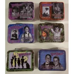 LITTLE RASCALS MINI LUNCH BOX TIN WITH BUBBLE GUM SET OF 6