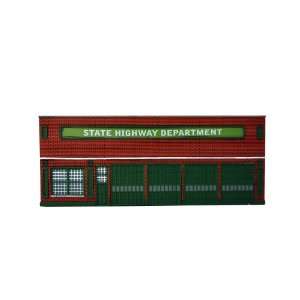  Highway Department HO Scale Train Building Toys & Games
