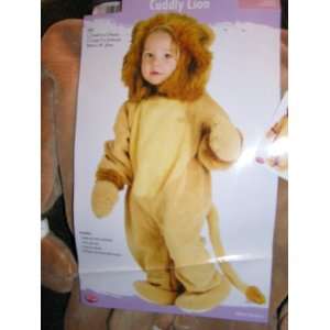  Childs Cuddly Lion Costume Infant 12 24 Months by Fun 