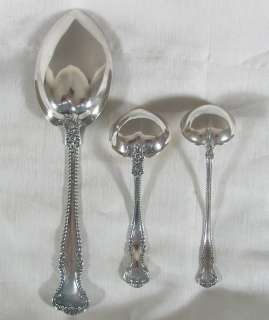Gorham CAMBRIDGE Sterling Silver Spoon+Ladles,Monogrammed  