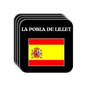 Spain [Espana]   LA POBLA DE LILLET Set of 4 Mini Mousepad Coasters