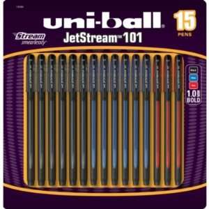  Uni Ball Jetstream 101   Assorted Colors   12 ct. Office 