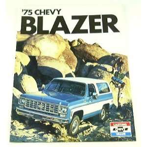   1975 75 Chevrolet Chevy BLAZER Truck BROCHURE C10 K10 