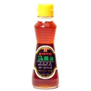 Kadoya Pure Sesame Oil   5.5 oz.  Grocery & Gourmet Food