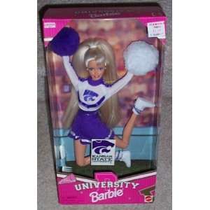  Kansas State University Barbie Cheerleader Toys & Games